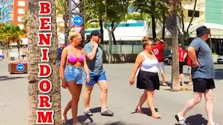 BENIDORM 🇪🇦 HOTEL CIMBEL LEVANTE BEACH JUNE 2022 Costa Blanca SPAIN Walking Tour 4K