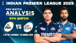 TATA IPL 2025 9th MATCH - MI vs GT Final prediction| Mumbai vs Gujarat 7th MATCH #iplmivsgt