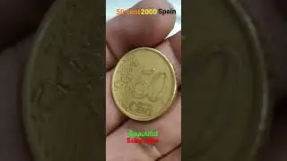 50 Euro Cent 2000 Spain #coins #spain #coincollecting