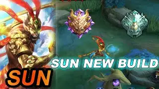 SUN NEW META 2023 BEST BUILD(WAX AXE + DEMON HUNTER ) SUN OFFLANE GAMELPLAY