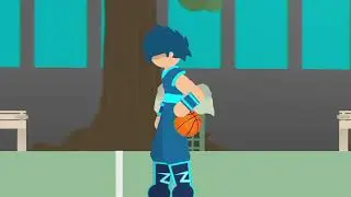Basketball dunk animation