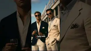 The art of being a classy man | #shorts
