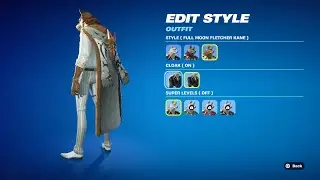 Another Battle with New Skin Fletcher Kane White Fortnite Battle Pass Gameplay | PS5 Fortnite [4K]