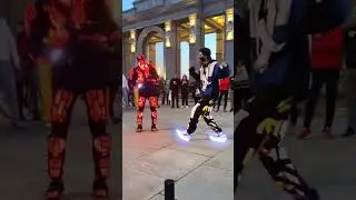 #magical dance with lighting shoes #viral #original #shot #dance #action #flowers #light
