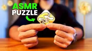 ASMR Solving this Satisfying CLICKY Metal Puzzle 😴 (No Talking)