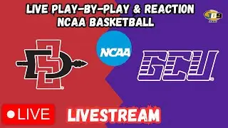 San Diego State vs. Grand Canyon | FS1 LIVESTREAM | College Basketball | LIVE REACTION