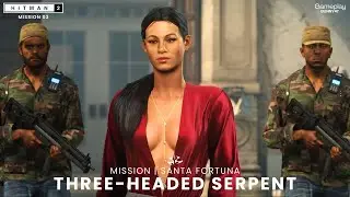HITMAN 2 - Three-Headed Serpent Mission | Eliminate Rico Delgado, Jorge Franco & Andrea Martinez
