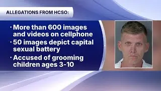 'He's a monster': man faces charges of capital sexual battery and production of child pornography