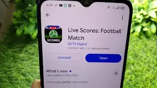 How to use the live score football match app!! How to use live score football match app