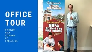 Cypress Self Storage of Oakley, California (Office Tour)