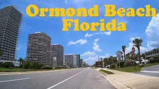 Ormond Beach, Florida: Historic Beach Town With Orange Sand - Bike Tour 2025 [4K]