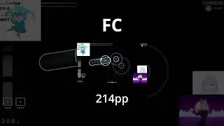 osu! 6 digit NM farm (Easy pp Jump Map) (FC) (214pp) #14 #shorts