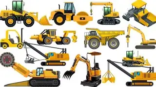 Amazing Excavator and Heavy Mining Equipment, Riper, Amphibious, Demolition, Hammer, Truck, Dragline
