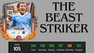 TROPHY TITANS DEIGO FORLAN IS A BEAST STRIKER IN FC MOBILE 25 #fcmobile #fifamobile
