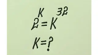 Solving advance math problem l Easy & Tricky Solution l Olympiad Mathematics l k=?