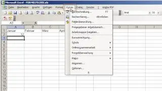 Excel 2003 - Zellenzeiger verschieben