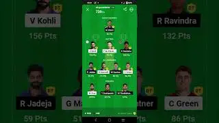 DREAM 11 RCB VS CHE GL TEAM