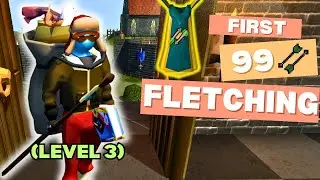 OSRS - Getting my 1st 99 Fletching CAPE!