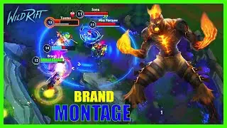 Wild Rift BRAND Montage - Best BRAND Plays | LoL Wild Rift Montage