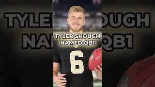 🚨BREAKING NEWS: Saints STARTING Tyler Shough & BENCHING Spencer Rattler #nfl #shorts Saints News