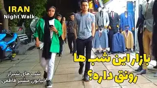 Iran Spring Walking Tour on City Center of Shiraz - Around Moshir Fatemi Street - Iran Night walk