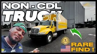 MANEJA ESTE CAMION CON TU LICENCIA DE AUTO - BOX TRUCK INTERNATIONAL