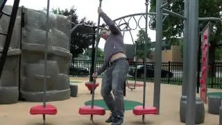Press Hang and Some Human Flag Variations- Convict Conditioning 2