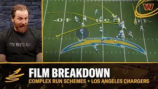 Los Angeles Chargers Deep Dive + Complex Run Schemes | Film Breakdown | Washington Commanders | NFL