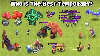 Every Temporary Troop Showdown! Clash of Clans