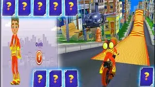 Bike Race - Bike Blast Rush Bike Stunts #2 Johnny Outfit + NEW BIKE Mod Apk Android Gameplay HD