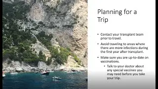 Safe Living After Transplant - Travel Safety