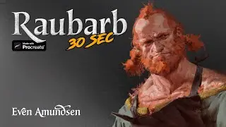 Digital Speed Paint: Raubarb | TEGN | Fantasy Art