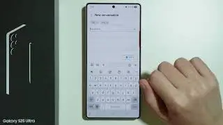 Samsung Galaxy S25 Ultra: How to Create Group Chat in Messages