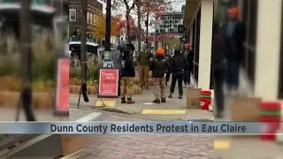 Dunn County residents demand Congress restore SNAP funding in Eau Claire protest