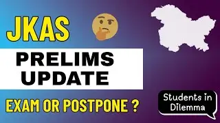 JKAS PRELIMS IMPORTANT UPDATE 🔥 @TheAspirants01 