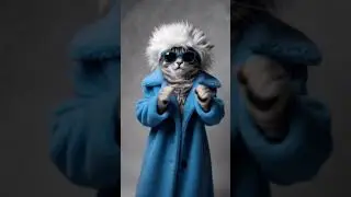 The dancing cat /#cat #KariNature-16j