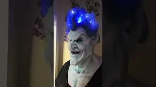Jack Frost silicone mask with light up Hair from Oneail FX