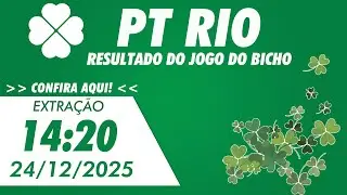 🍀 Resultado da PT Rio 14:20 – *FELIZ NATAL* - Resultado do Jogo do Bicho De Hoje 23/12/2025