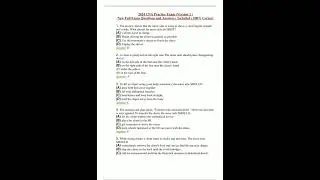 2024 CNA Practice Exam Version 1  New Full Exam Questions and Answers  Included  100 Correct