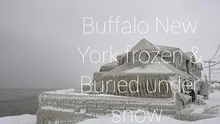 Apocalypse in New York buffalo Snow Storm #blizzard #storm #snowstorm