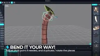 VoxEdit making-of / palmtree asset