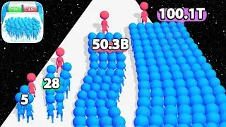 Count Run 3D - Count Master 'Ant Run' - Crowd Number ( Infinity Math Run ) - Gameplay#1