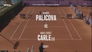 Barbora Palicova CZE vs Maria Lourdes Carle ARG  -  HighLights