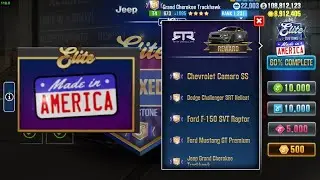 CSR Racing 2 | Update 2.13 | Made in America Elite Customs Maxed Times