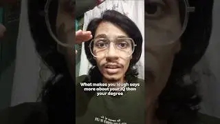 The IQ Test You Can't Fake: Humor. #psychology #iq #humor #mindset #shorts #ytshorts #shortsfeed
