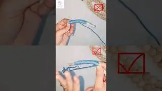 How to wrap a cord for Macrame  Rainbow #youtube #shortvideo #macrame #diymacrame #ytshort #craft