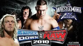 WWE SmackDown vs. Raw 2010 - Gameplay Walkthrough - Edge Road To WrestleMania