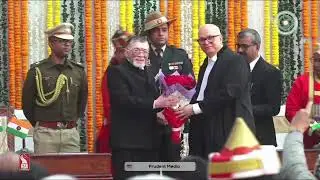 OATH CEREMONY OF HON'BLE MR. JUSTICE M. S. SONAK AS THE CHIEF JUSTICE OF HIGH COURT OF JHARKHAND