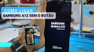 Como Ligar Samsung A12 Sem O botão De Ligar (Power)