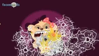 Facebook Emoticons and Winks- Angry Bear